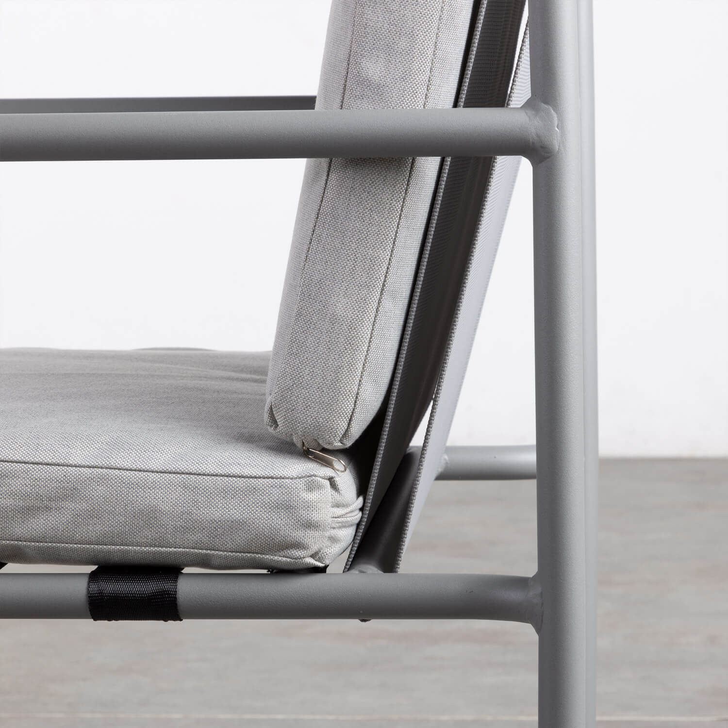 Outdoor-Stuhl aus Aluminium und Stoff Paradies - themasie.com