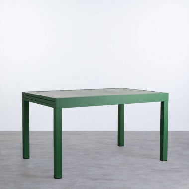 Ausziehbarer Aluminium-Tisch für den Außenbereich (135-270x90 cm) Paradise
