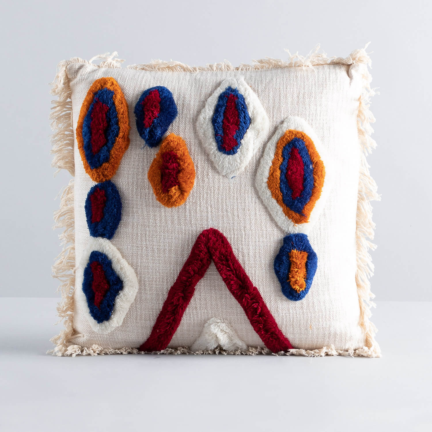 Quadratisches Kissen aus Baumwolle (50x50 cm) Fares, Galeriebild 1