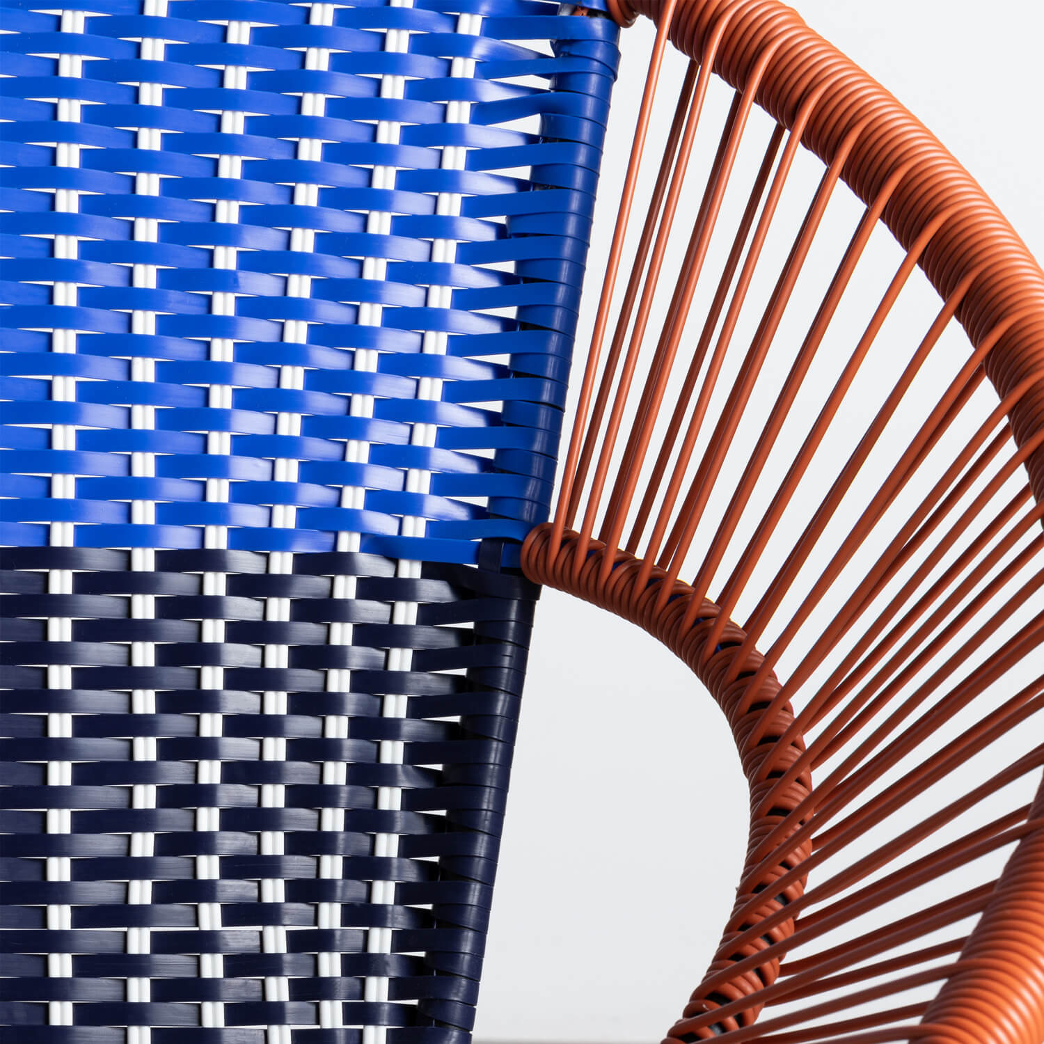 Outdoor Stuhl aus Rattan und Stahl Neo - themasie.com