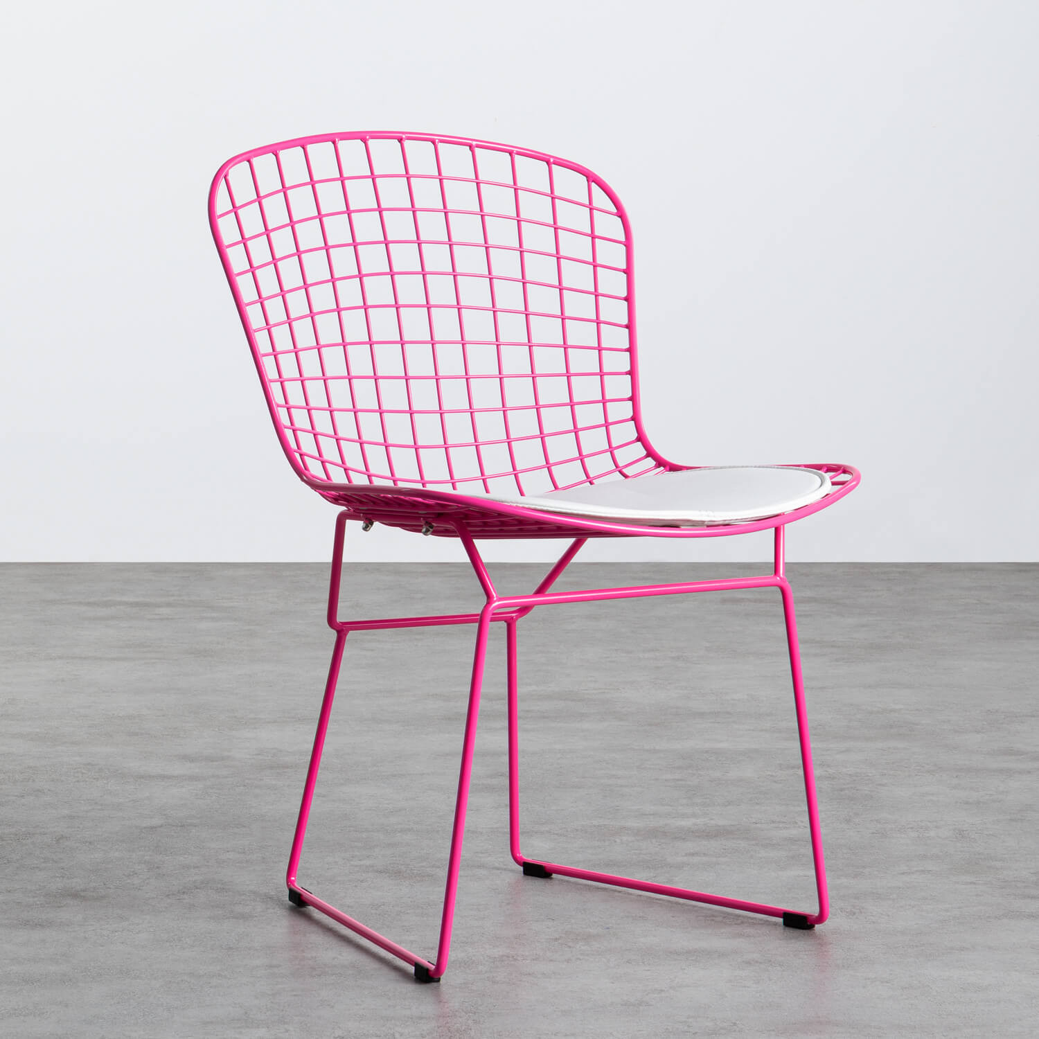 Esszimmerstuhl aus Stahl Amber Edition Flour - themasie.com