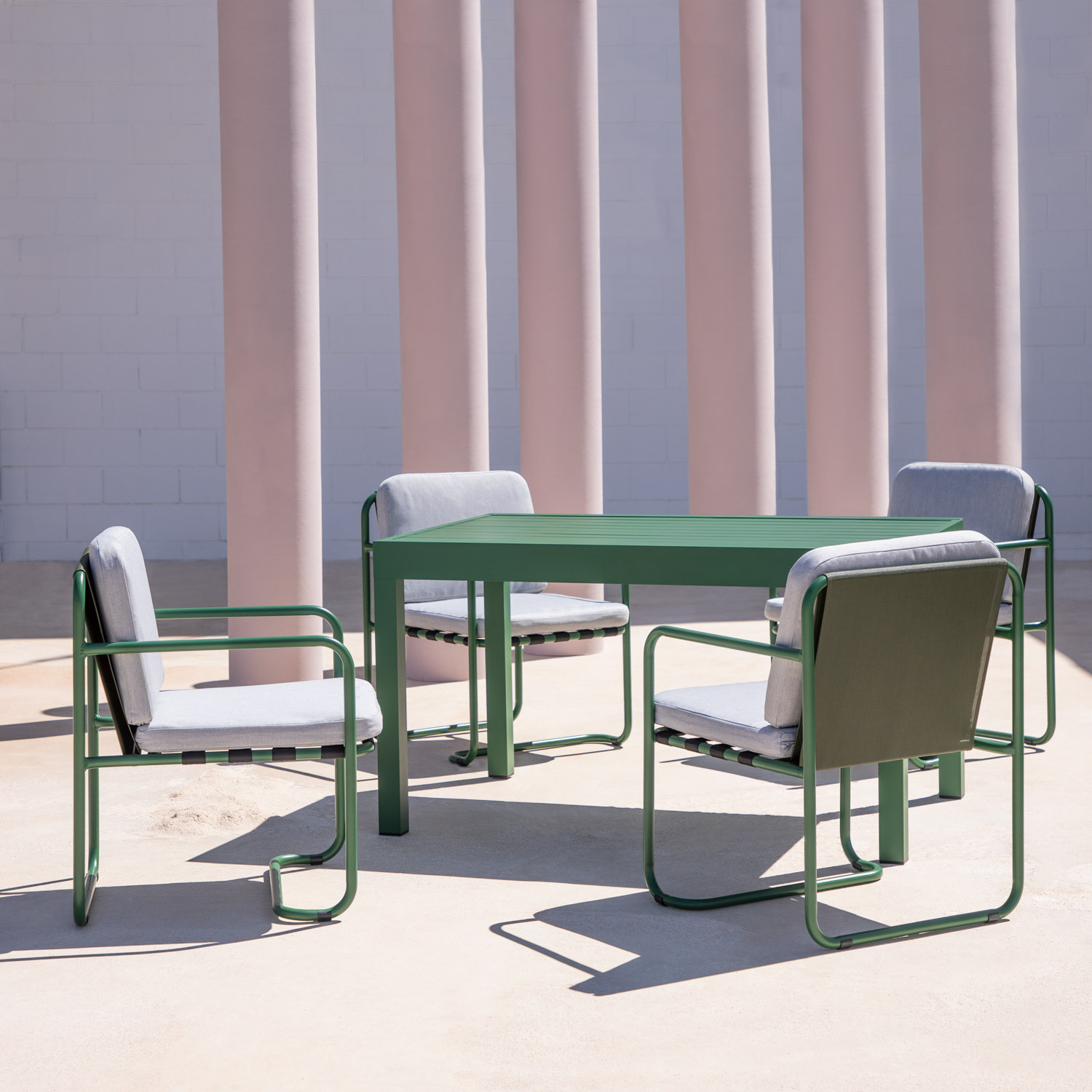 Ausziehbarer Aluminium-Tisch für den Außenbereich (135-270x90 cm) Paradise, Galeriebild 2
