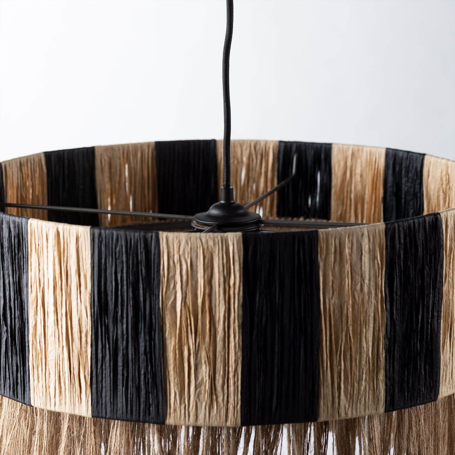 Deckenleuchte aus Rattan Liana - themasie.com