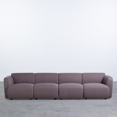 Sofa 4-Sitzer- in Textil Brome
