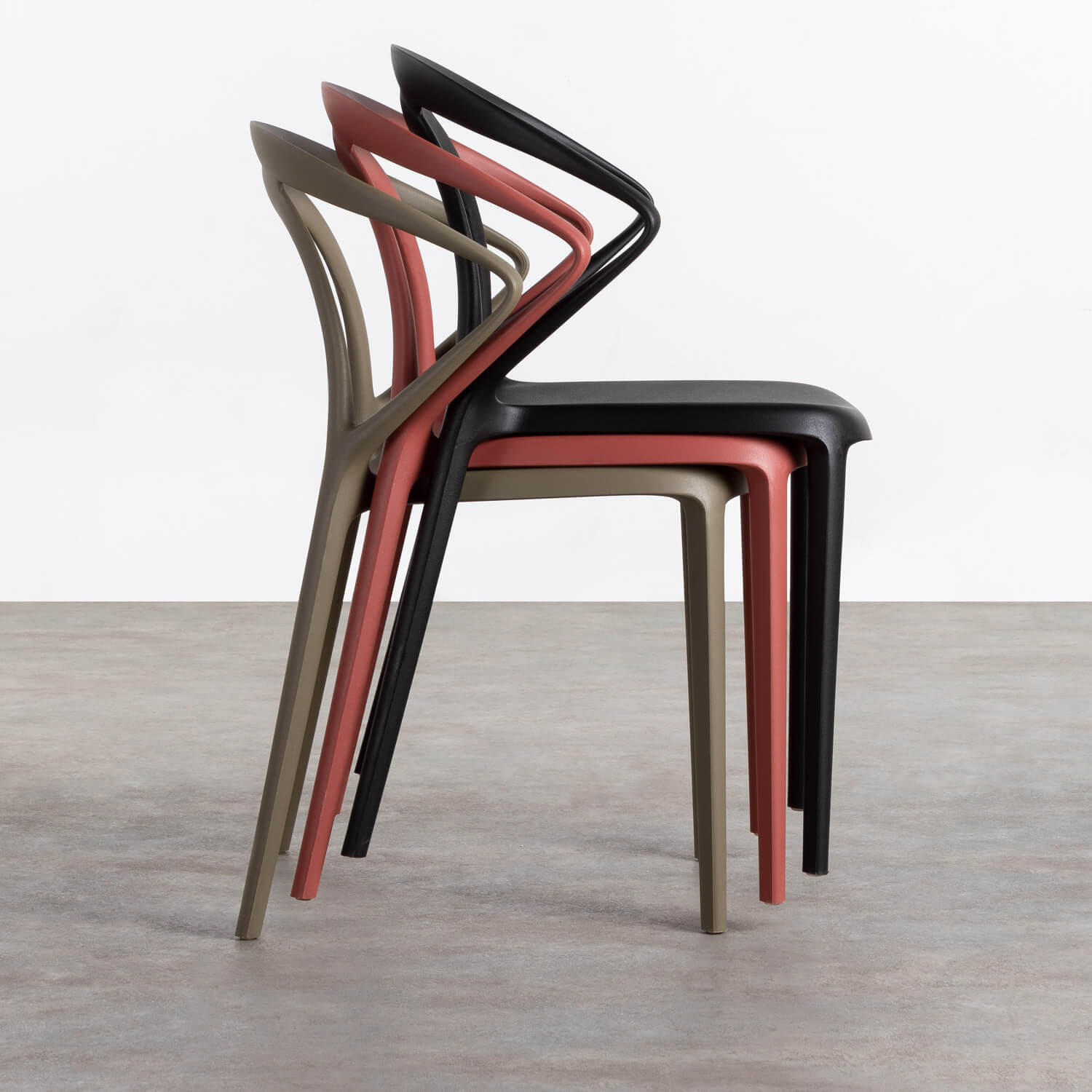 Outdoor Stuhl aus Polypropylen Erdy, Galeriebild 2