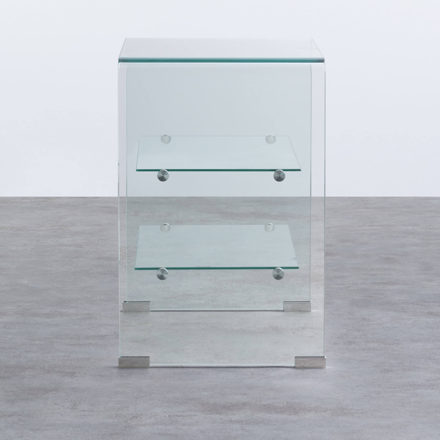 Regal aus gehärtetem Glas (55 cm) Vidre, Galeriebild 2