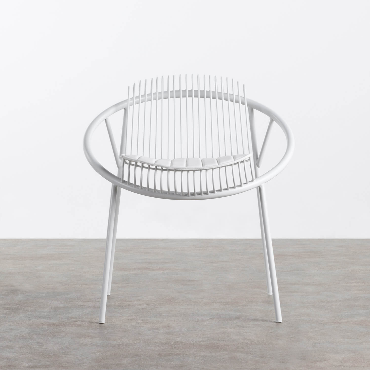 Outdoor-Stuhl aus Metall Nis, Galeriebild 2