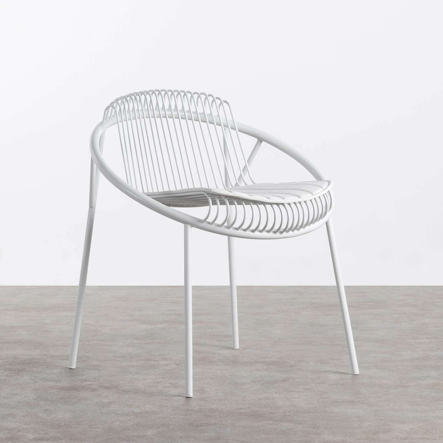 Outdoor-Stuhl aus Metall Nis, Galeriebild 1