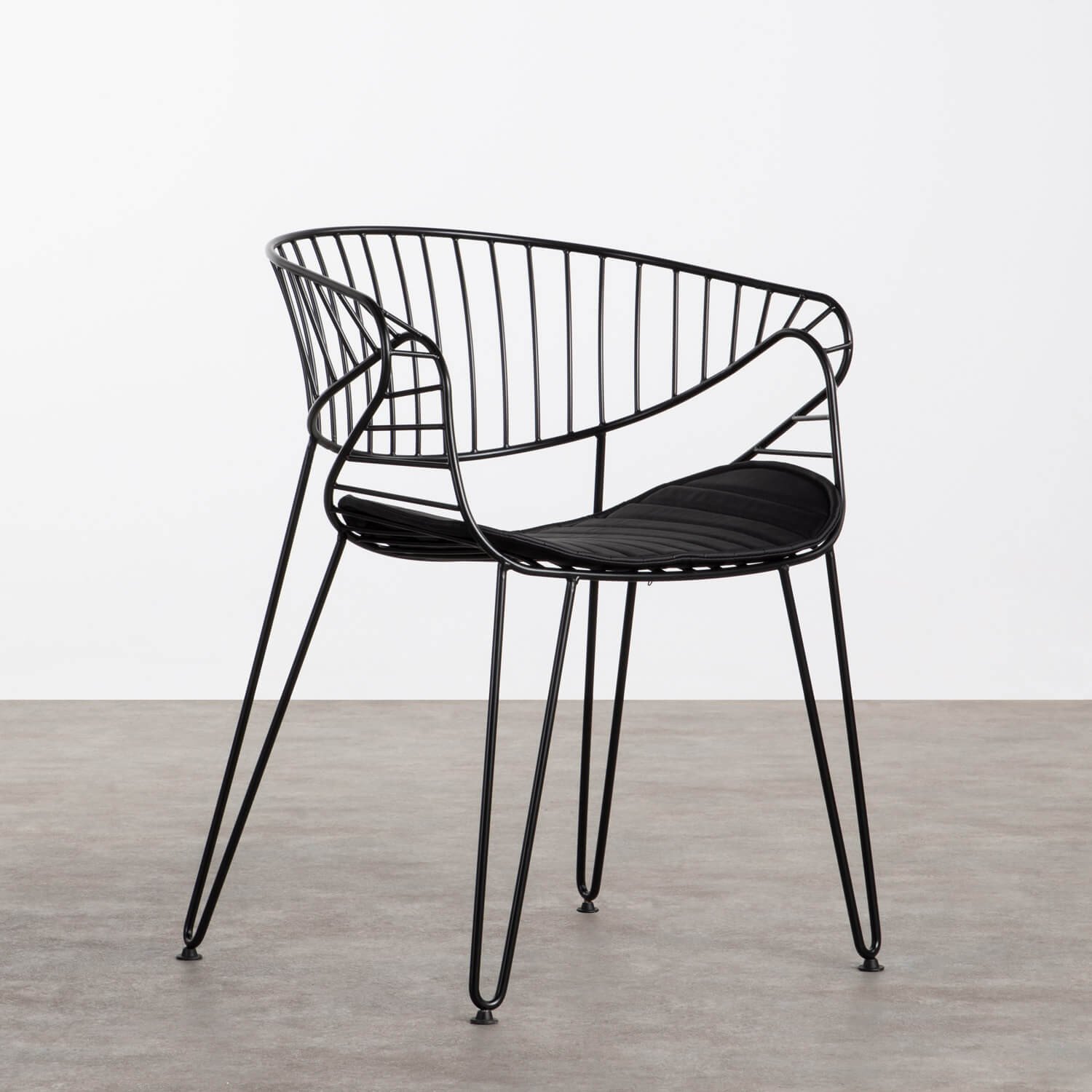 Outdoor Stuhl aus Metall Nidam, Galeriebild 1