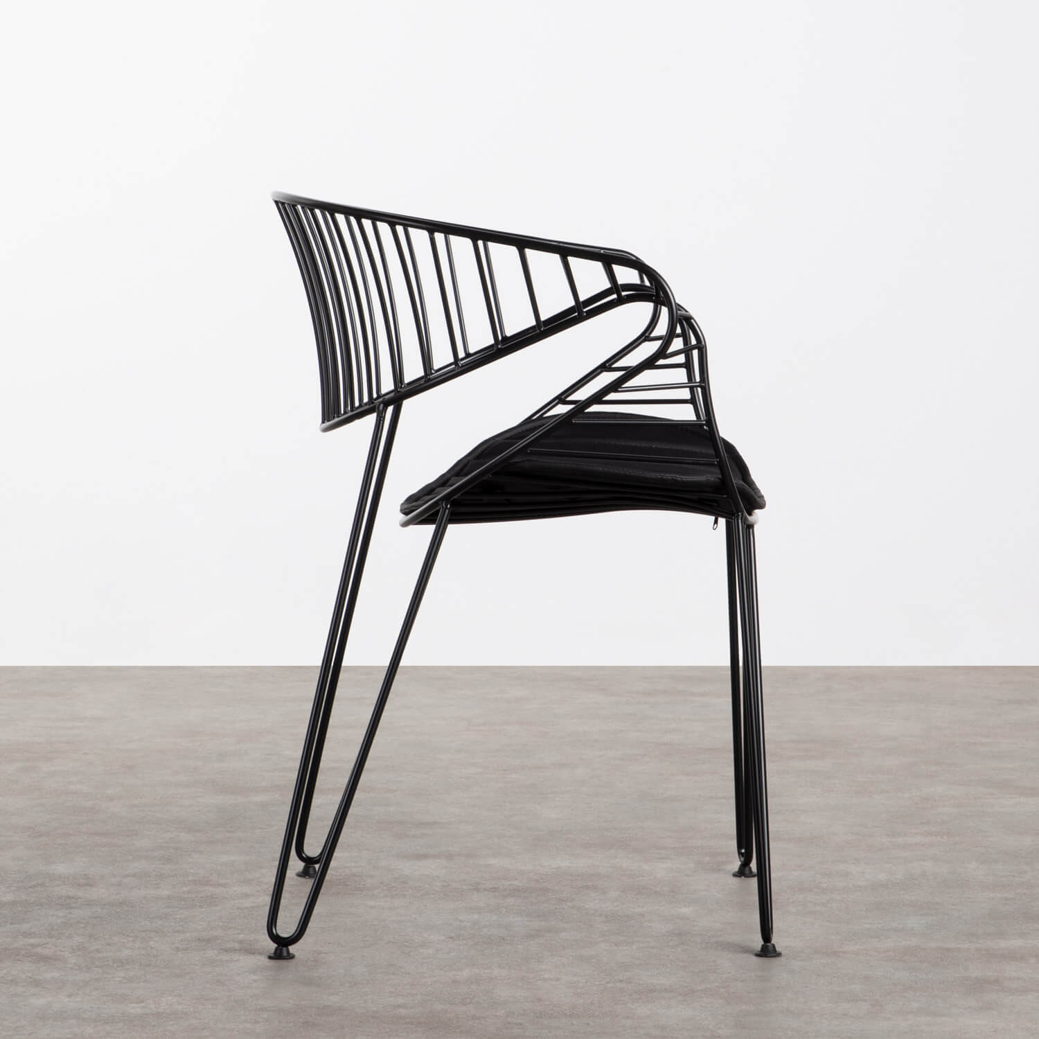 Outdoor Stuhl aus Metall Nidam, Galeriebild 2
