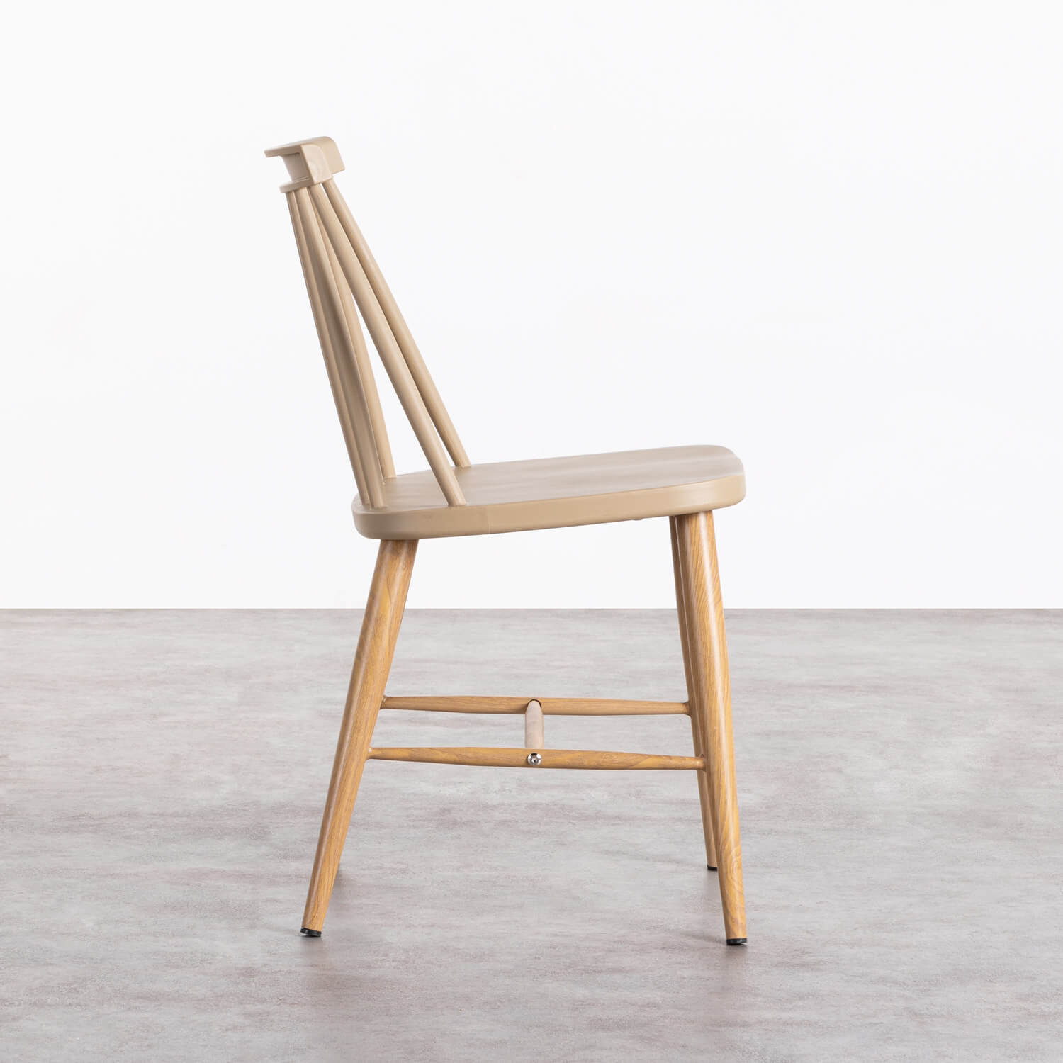 Outdoor Stuhl aus Polypropylen und Metall Emi, Galeriebild 2
