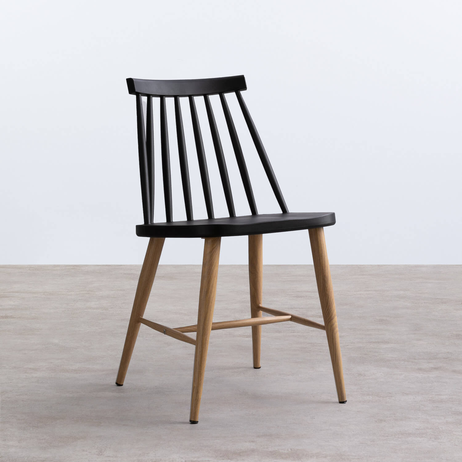 Outdoor Stuhl aus Polypropylen und Metall Emi, Galeriebild 1