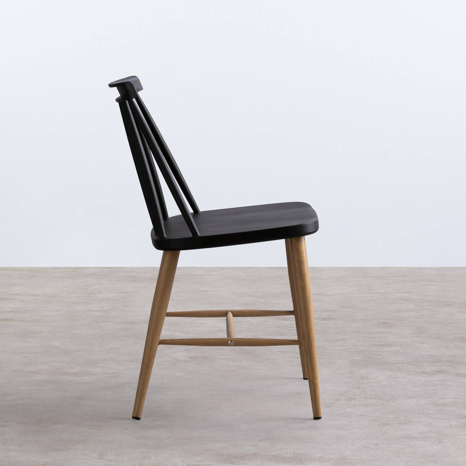 Outdoor Stuhl aus Polypropylen und Metall Emi, Galeriebild 2