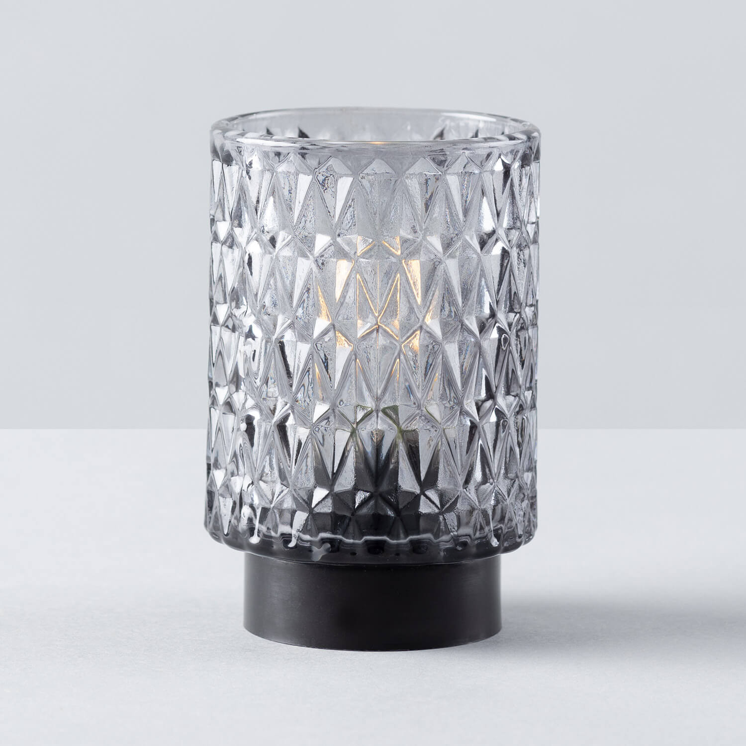 Dekorative LED-Tischlampe aus Glas Anoar, Galeriebild 1