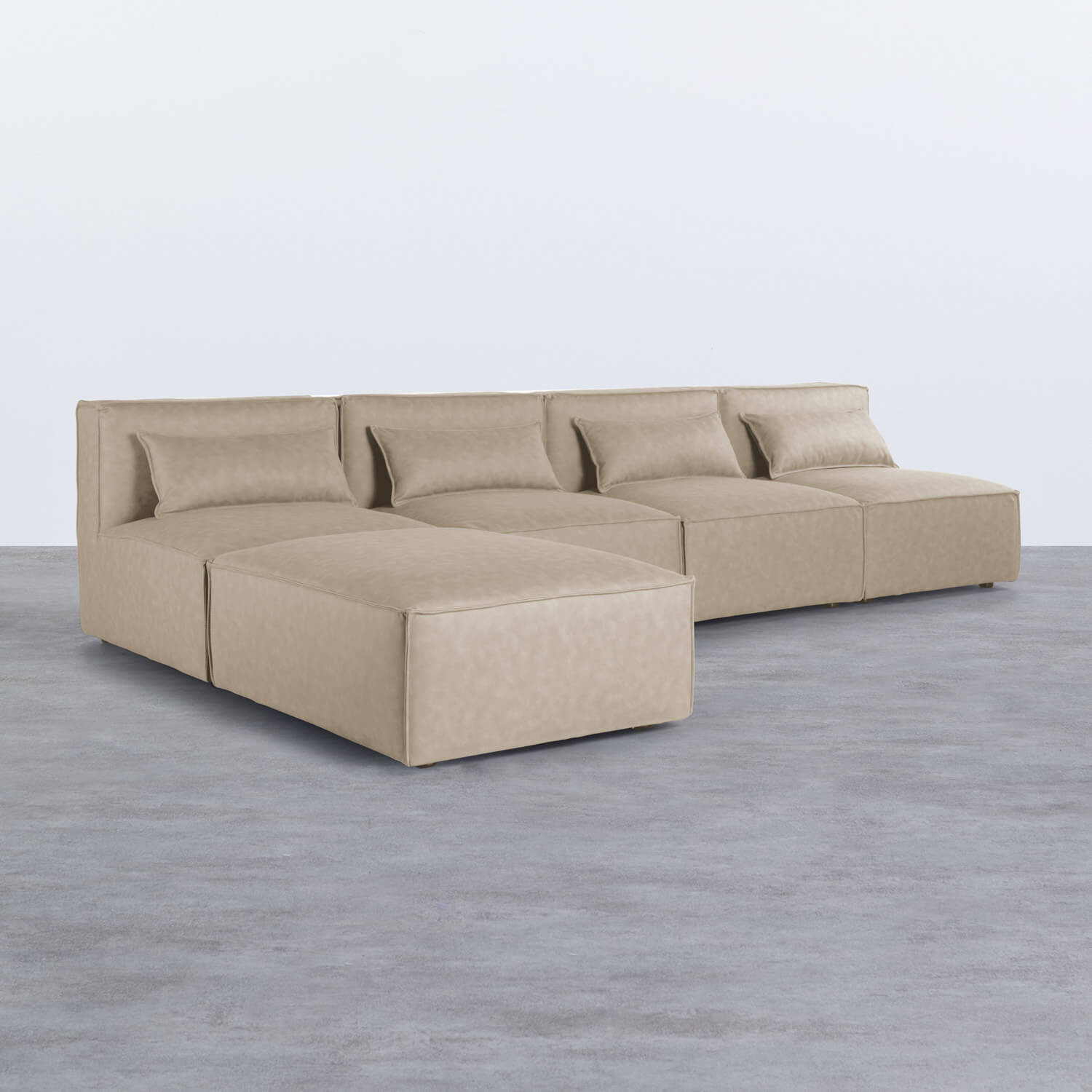 Modulares Sofa 4-Teilig und Pouf Kilhe, Galeriebild 2