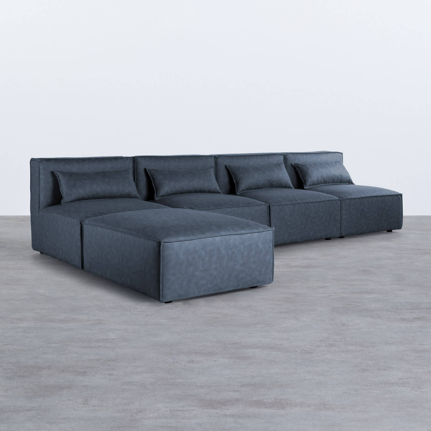 Modulares Sofa 4-Teilig und Pouf Kilhe, Galeriebild 2