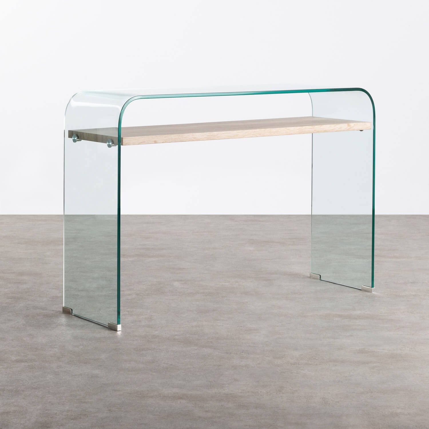 Konsole aus Glas und MDF (110x35 cm) Lux, Galeriebild 1