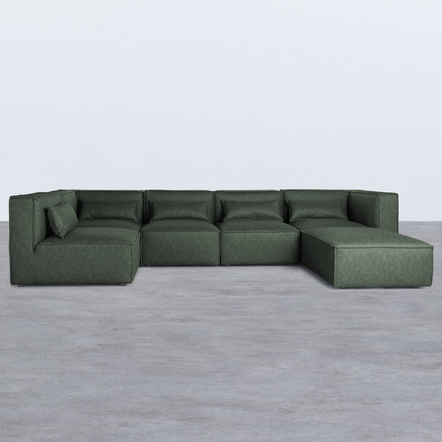 Modulares Sofa 5-Teilig mit Pouf Kilhe, Galeriebild 1