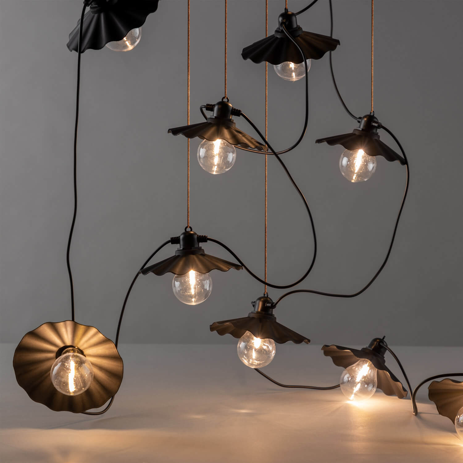 Dekorative LED-Girlande aus Kunststoff Rolfe, Galeriebild 2