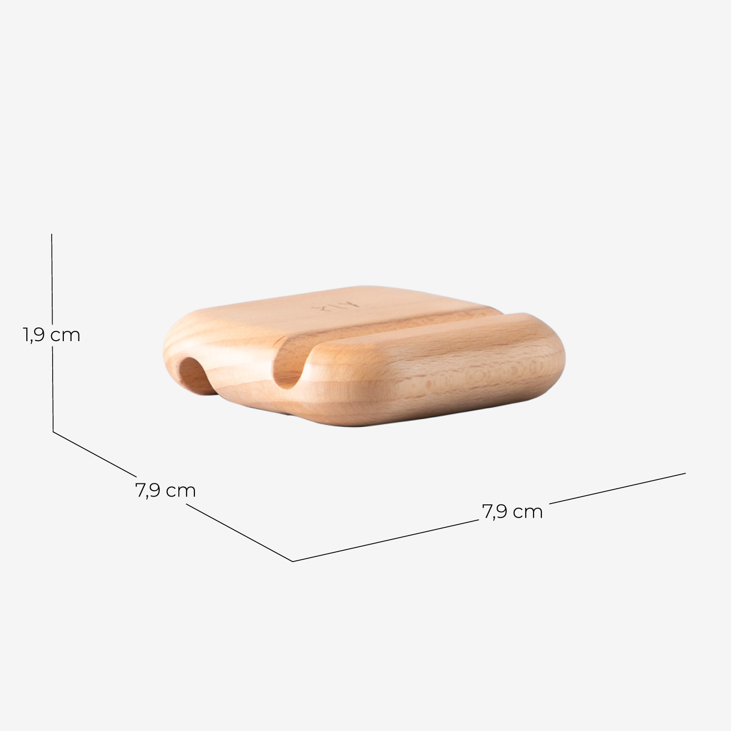 Handy/Tablet-Halter aus Holz Piy 