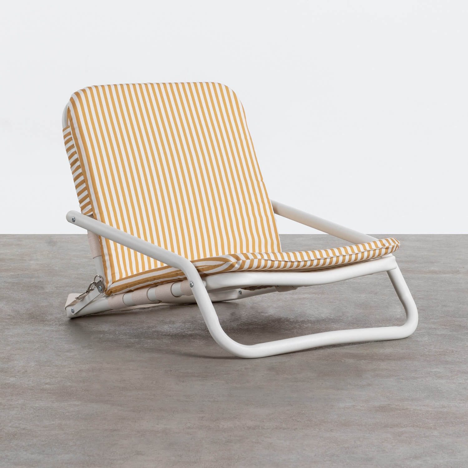 Outdoor Sessel Klappbar aus Baumwolle und Aluminium Capri, Galeriebild 1