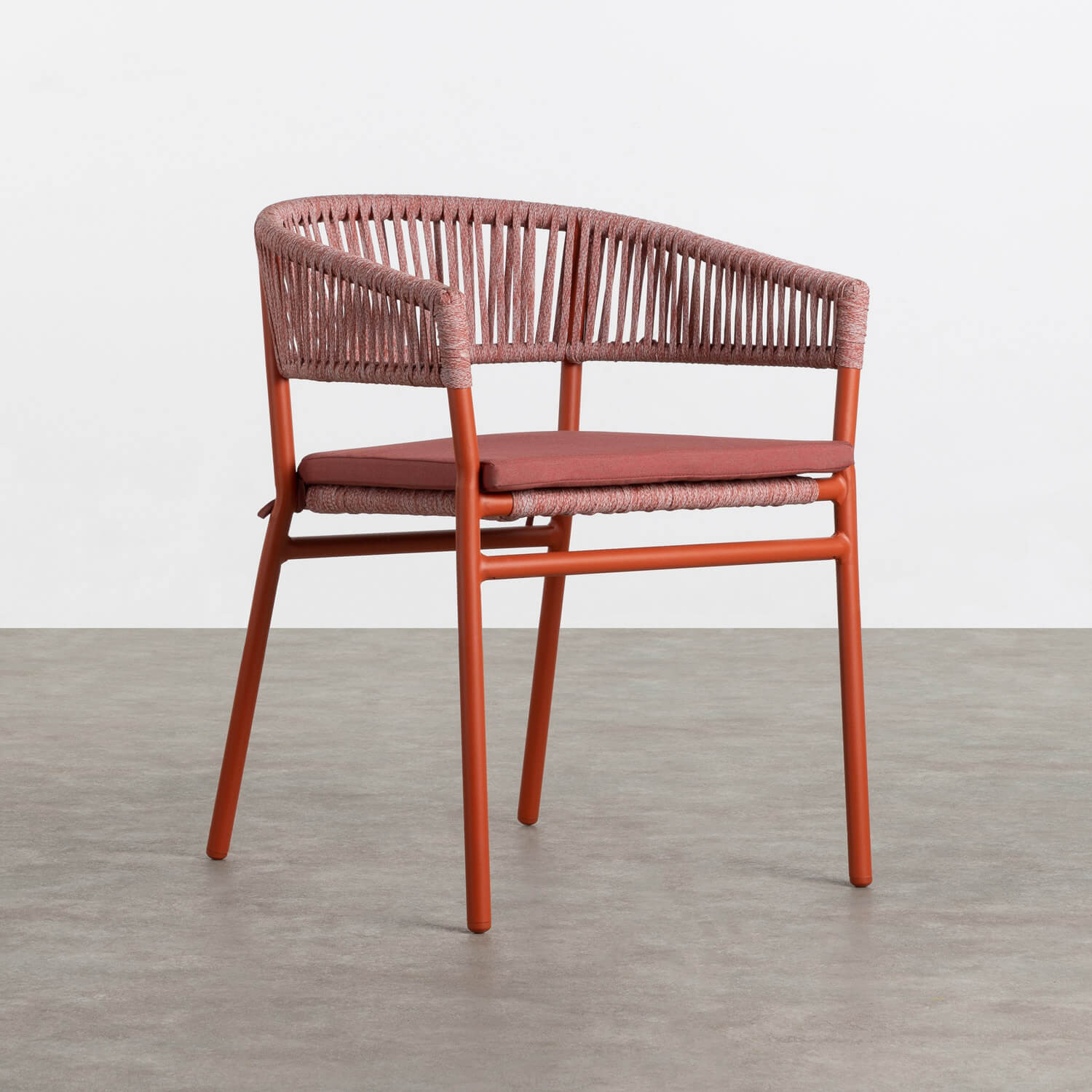 Outdoor-Stuhl mit Aluminium-Armlehnen und Keila, Galeriebild 1