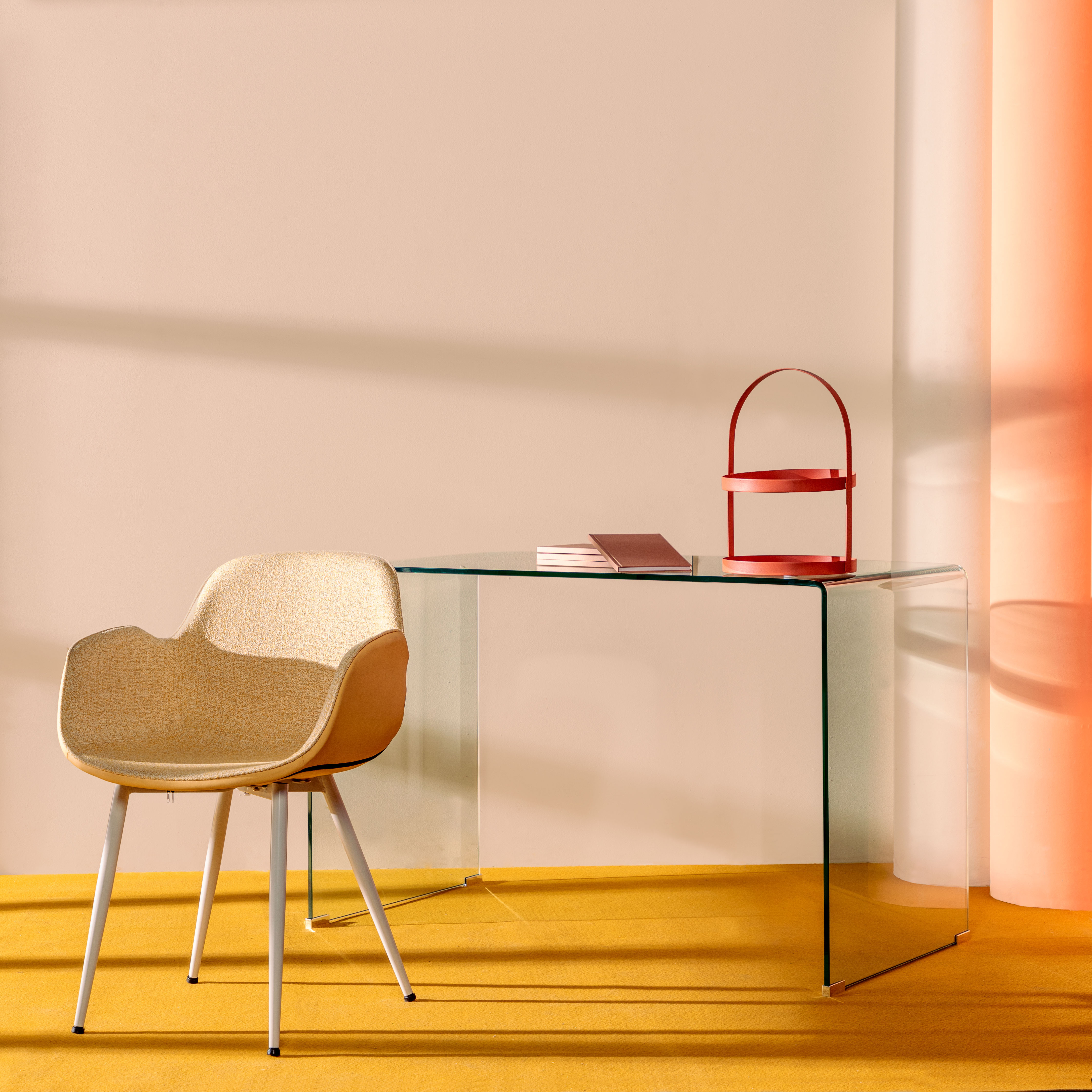 Esszimmerstuhl mit Armlehnen Gepolstert aus Kunstleder Xanel, Galeriebild 2