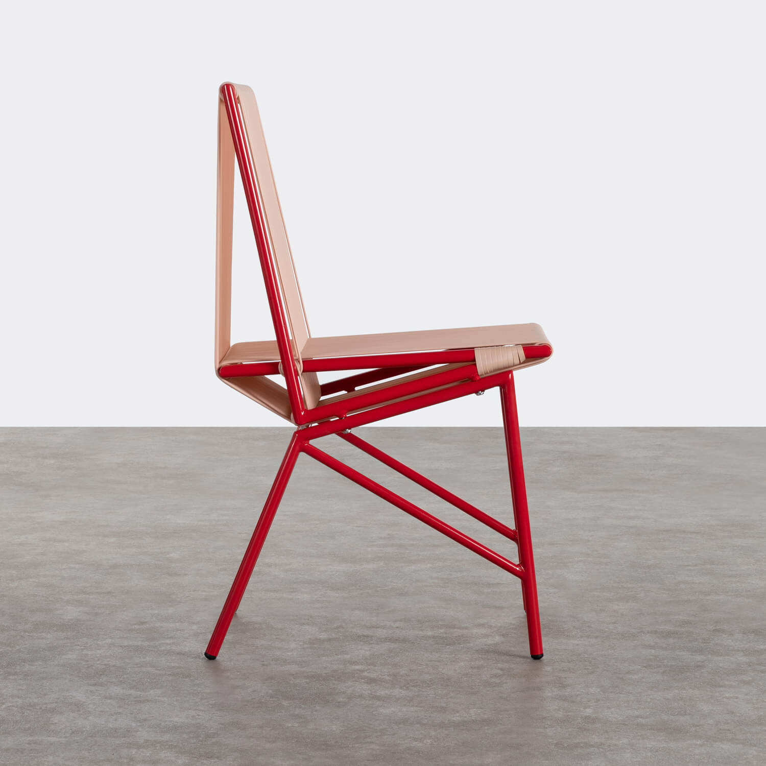 Outdoor Stuhl aus PVC und Stahl Aki Colors, Galeriebild 2
