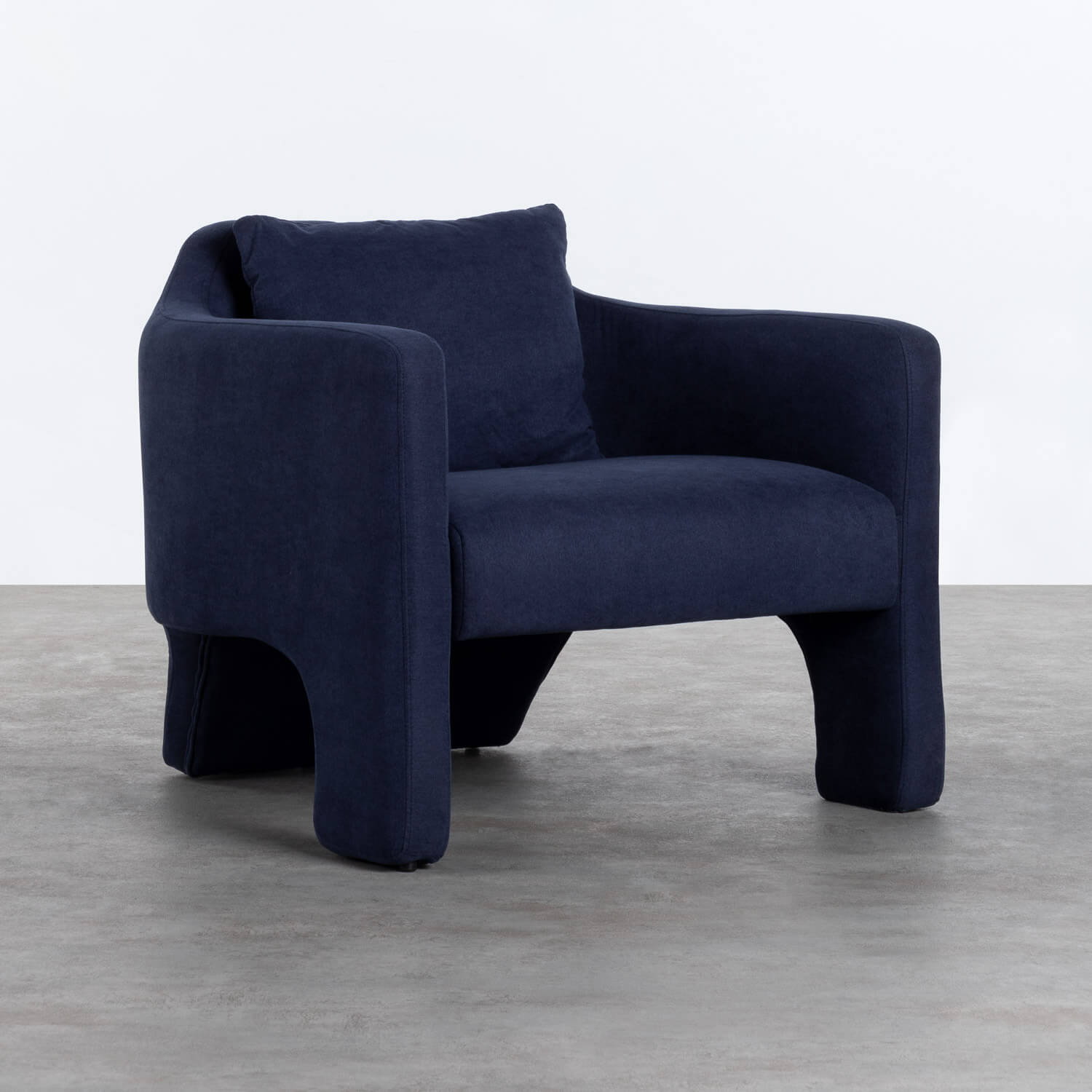 Sessel mit Armlehnen aus Cloe-Stoff , Galeriebild 1