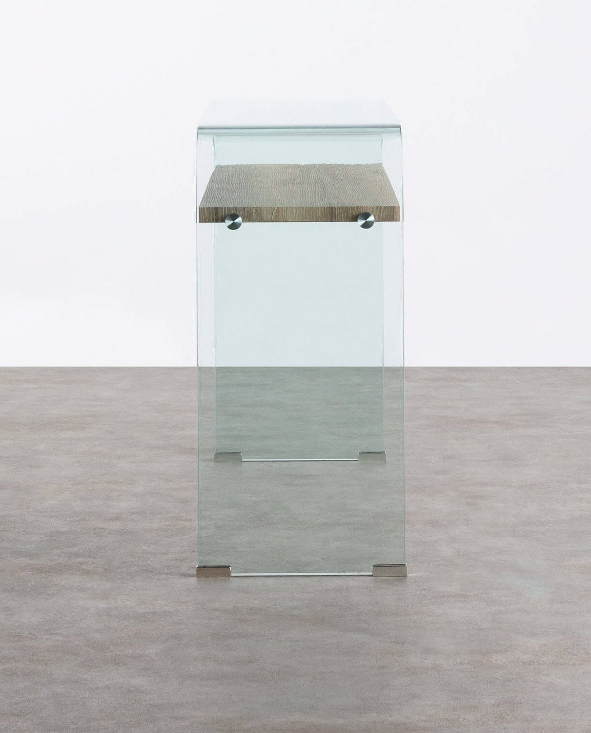 Konsole aus Glas und MDF (110x35 cm) Lux, Galeriebild 2