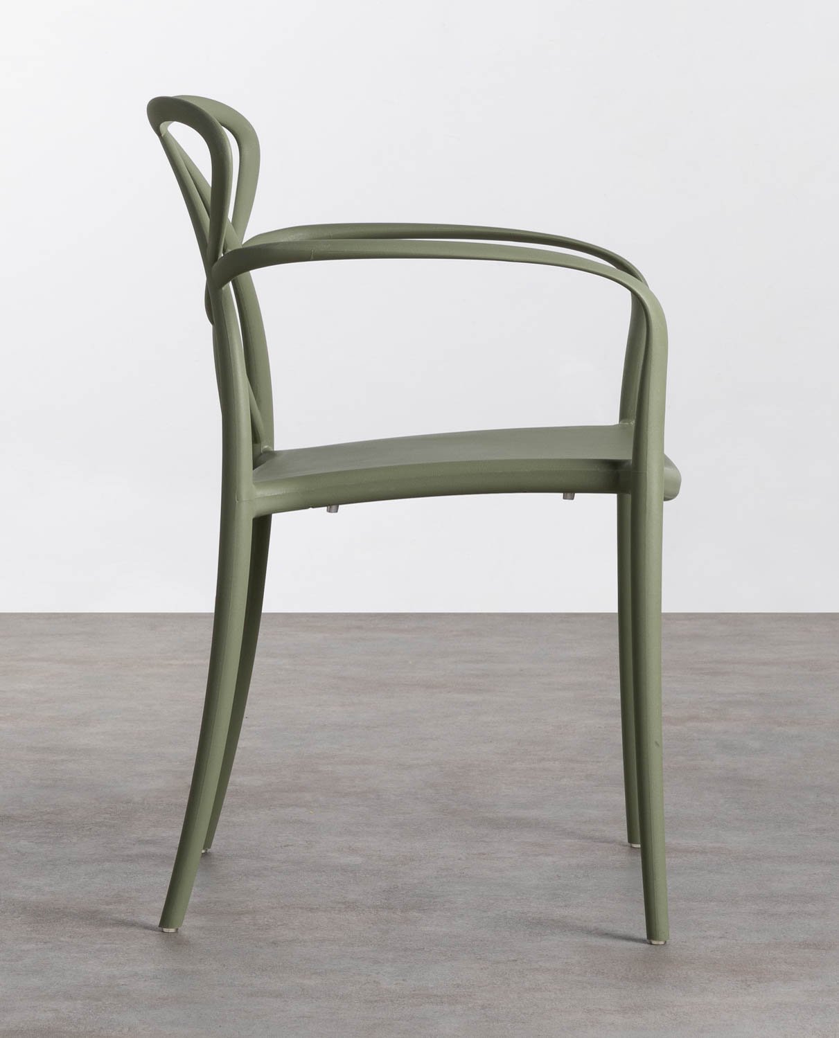 Outdoor Stuhl mit Armlehnen aus Polypropylen Cielo, Galeriebild 2