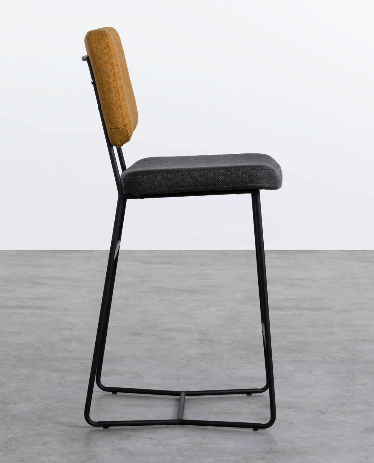 Hoher Hocker aus Stoff Lala Plus (69,5 cm), Galeriebild 2
