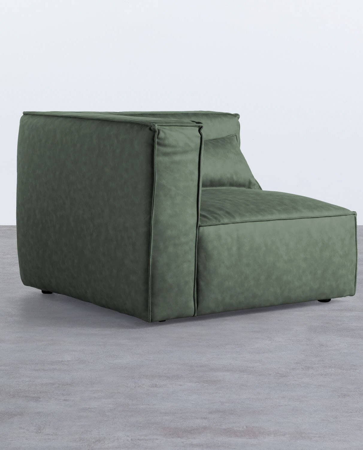 Modularer Ecksessel aus Kunstwildleder des Sofas Kilhe, Galeriebild 1