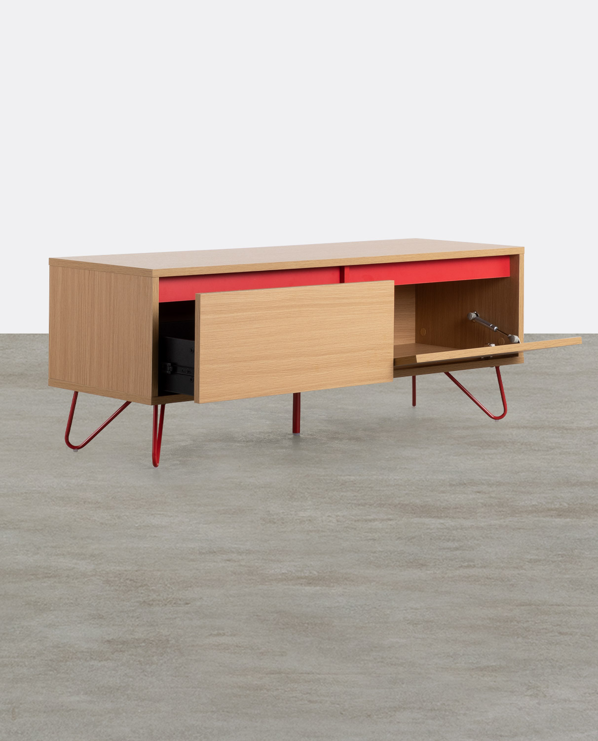 TV-Schrank Zweitürig aus MDF Clyde, Galeriebild 2