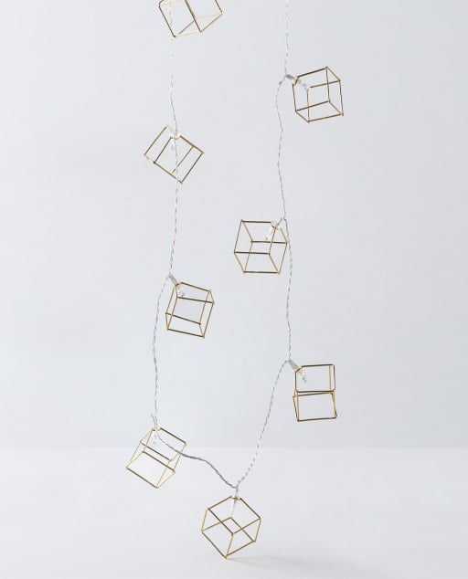 LED-Deko-Girlande Cubik