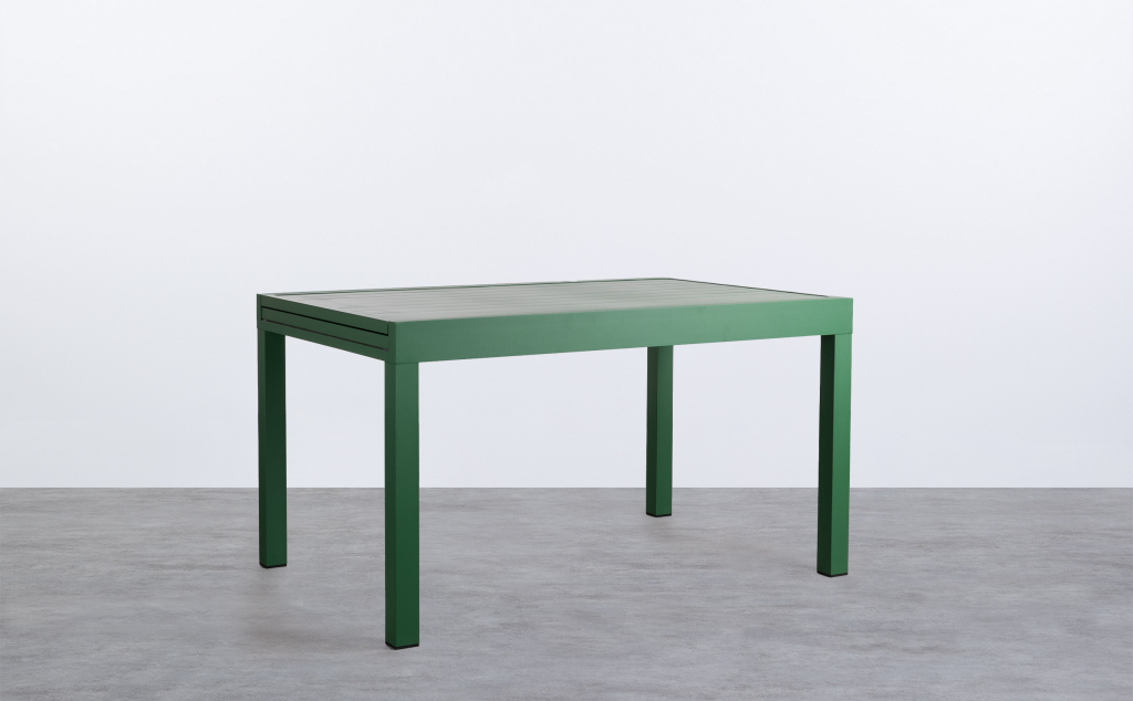 Ausziehbarer Aluminium-Tisch für den Außenbereich (135-270x90 cm) Paradise