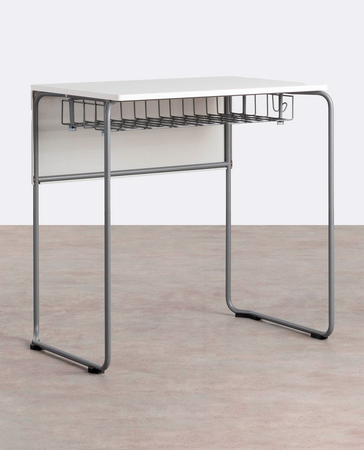 Schreibtisch mit Stauram aus ABS und MDF Brel, Galeriebild 1