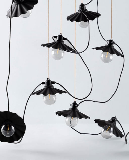 Dekorative LED-Girlande aus Kunststoff Rolfe