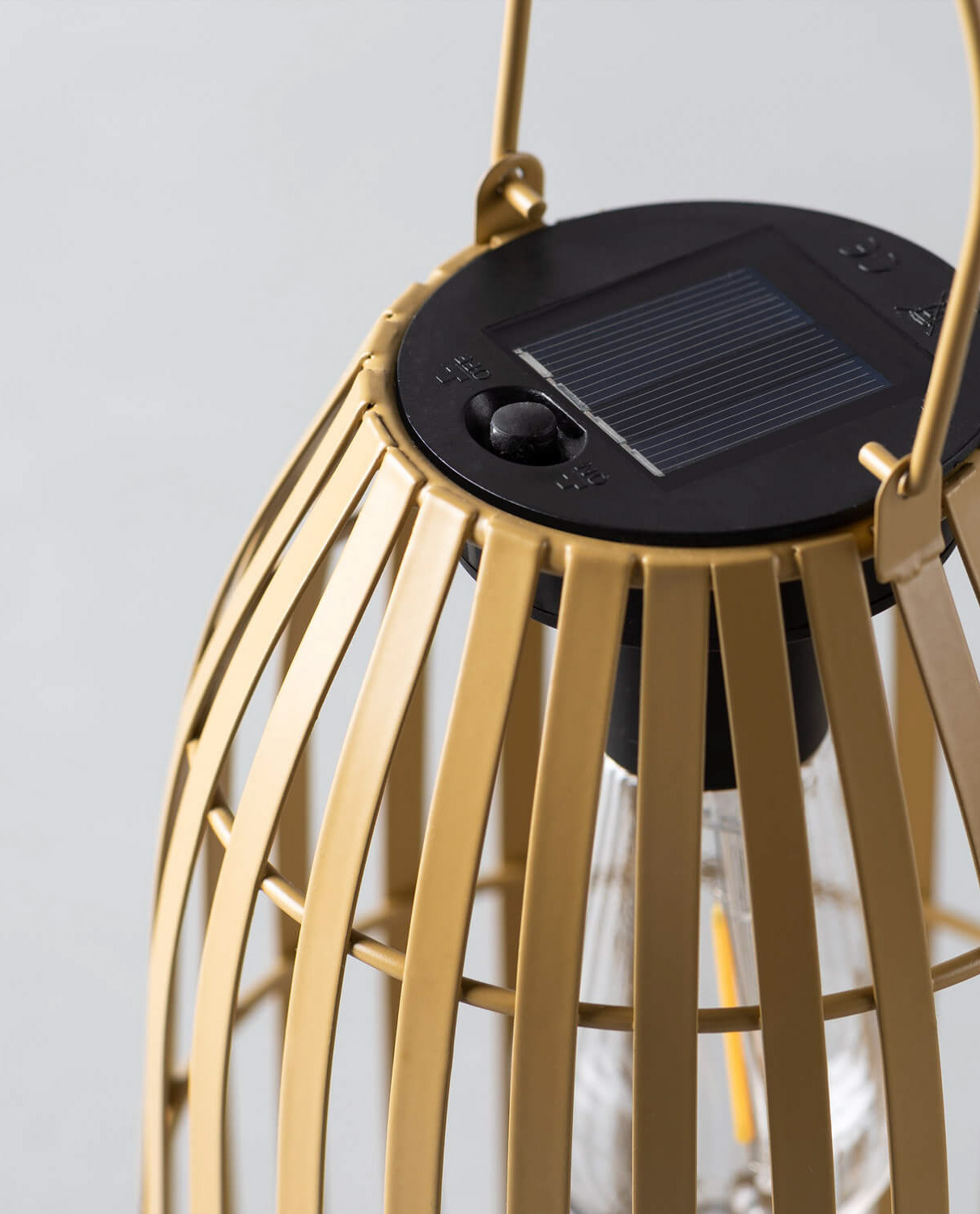 Dekorative Solar Tischlampe aus Metall Andre, Galeriebild 2