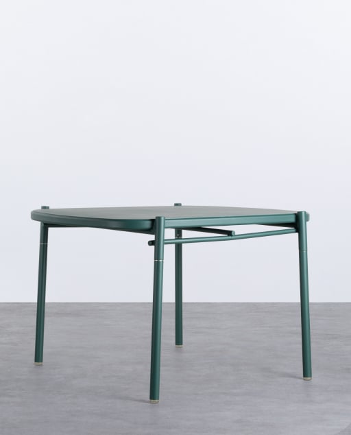 Rechteckiger Outdoor Tisch aus Aluminium (119x104cm) Keri