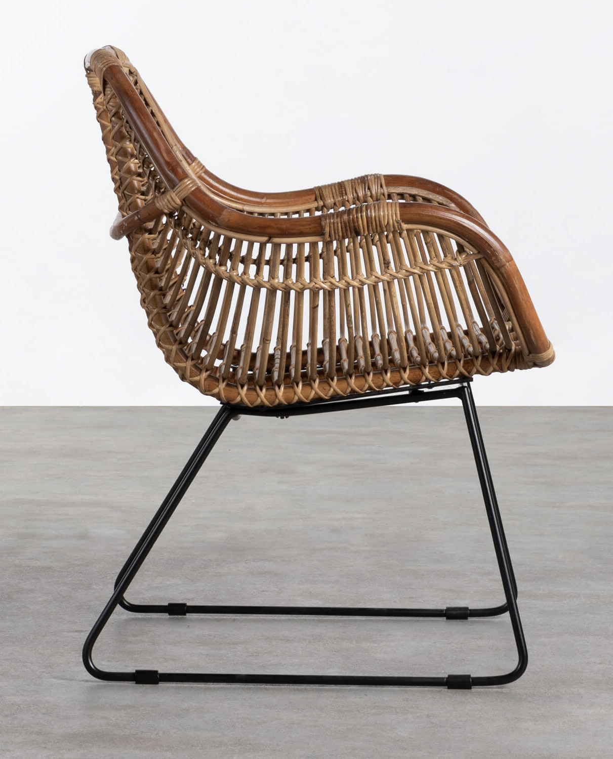 Outdoor Stuhl aus natürlichem Rattan Bagua, Galeriebild 2