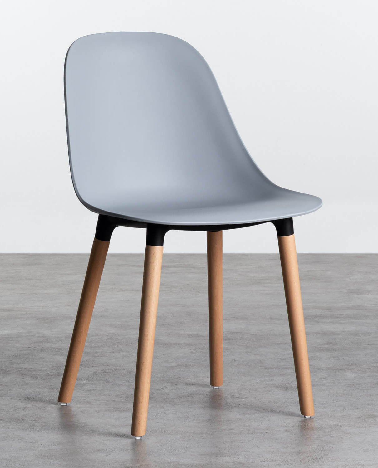 Outdoor Stuhl aus Polypropylen und Holz Reine , Galeriebild 1