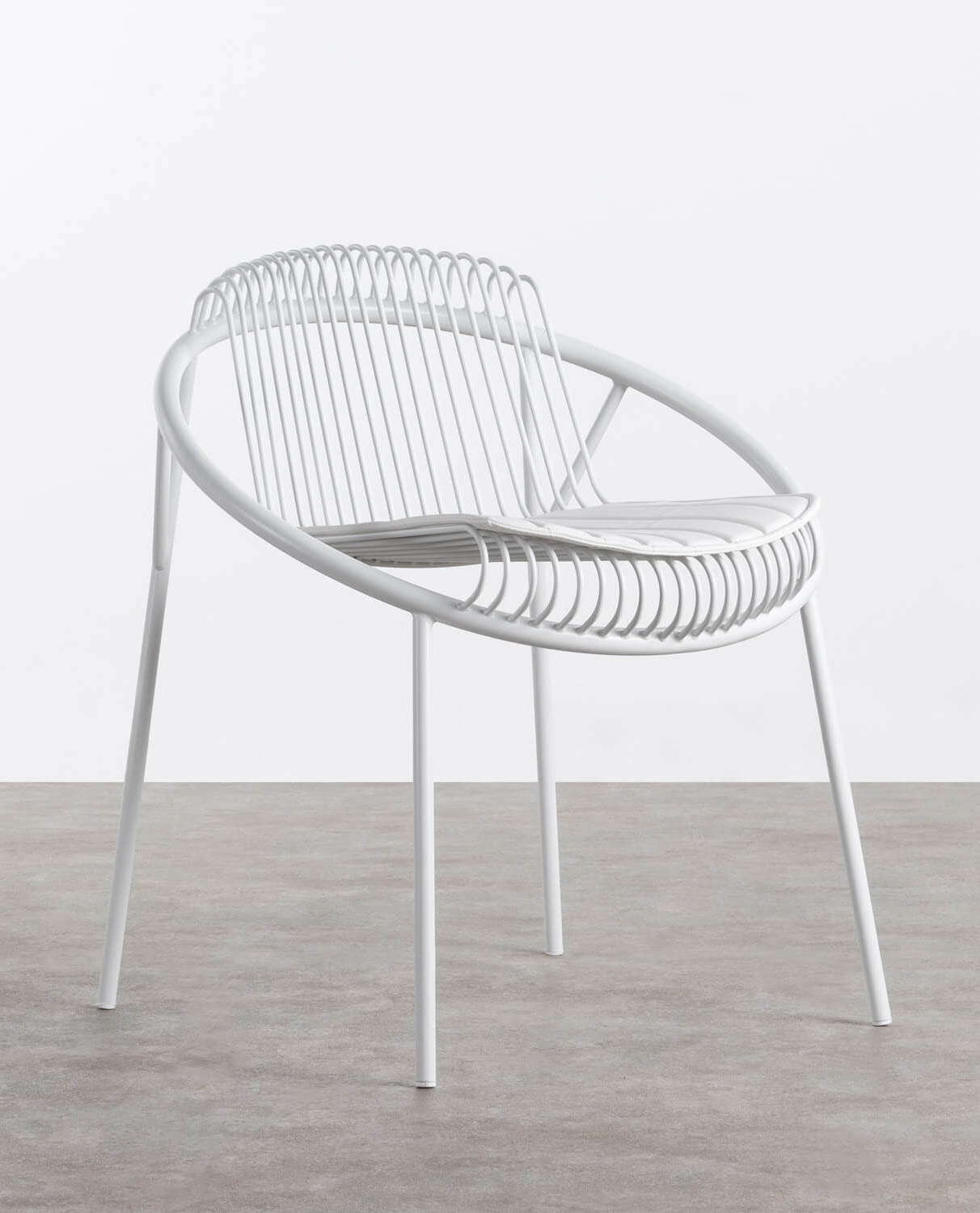 Outdoor-Stuhl aus Metall Nis, Galeriebild 1