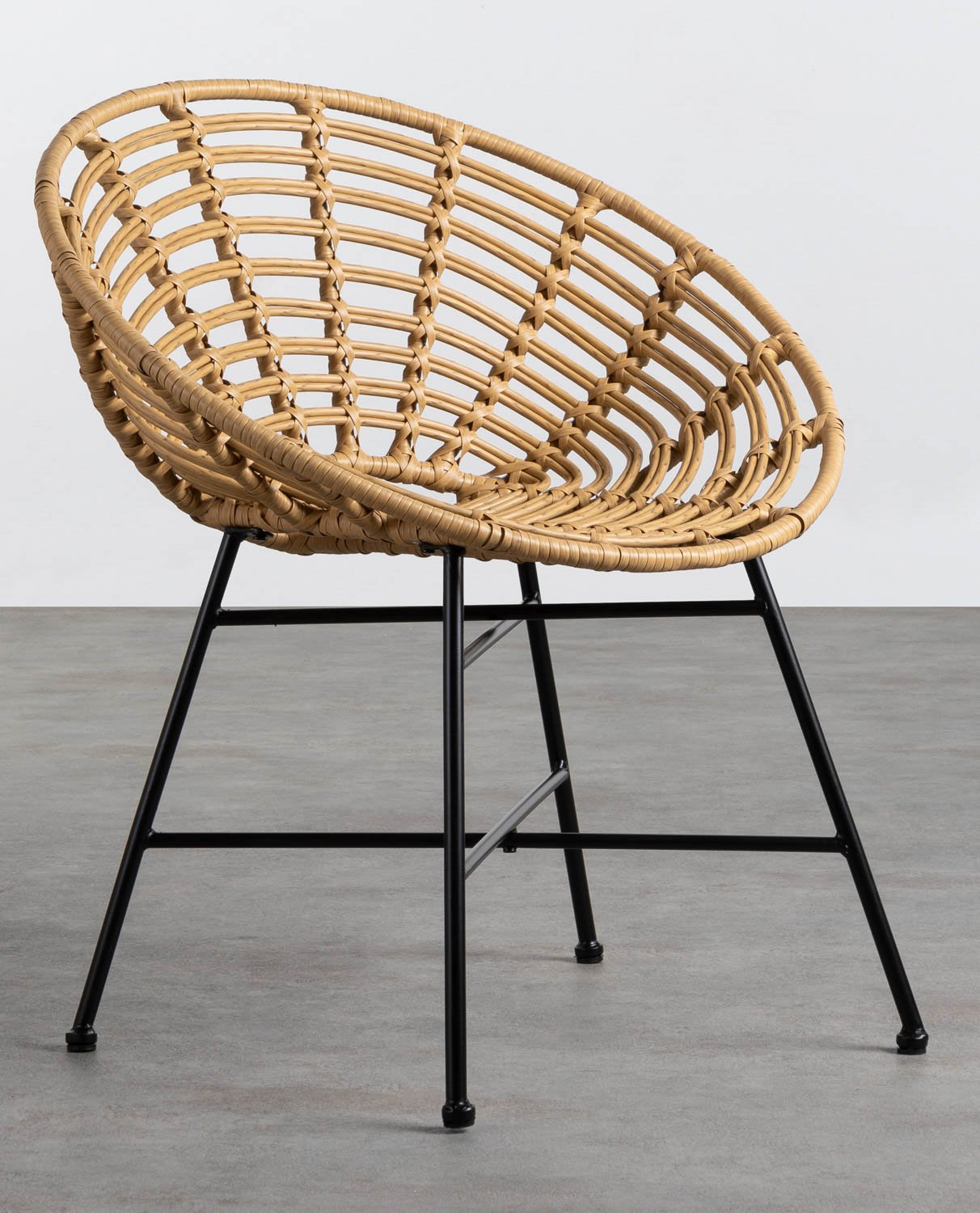 Outdoor-Stuhl aus synthetischem Rattan Nuler, Galeriebild 1