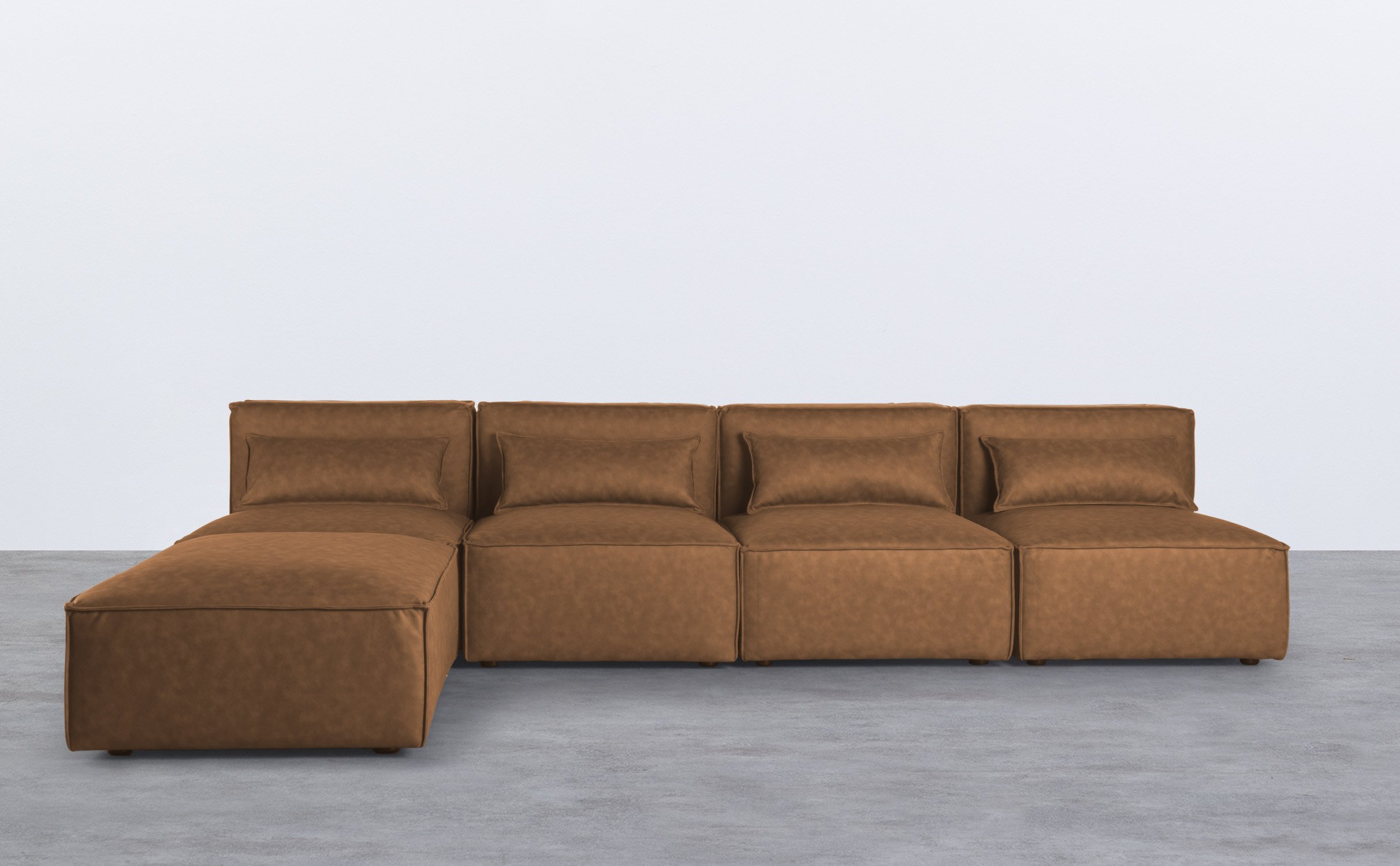 Modulares Sofa 4-Teilig und Pouf Kilhe, Galeriebild 1