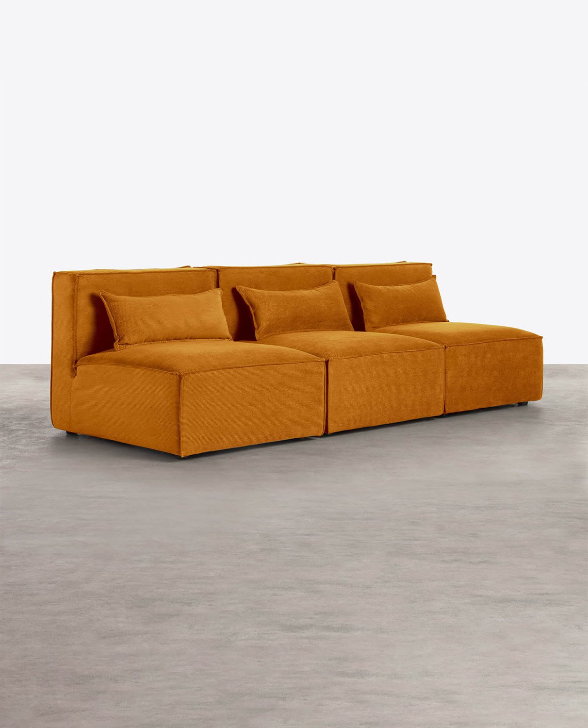 Modulares Sofa 3-Teilig aus Kord Kilhe, Galeriebild 2
