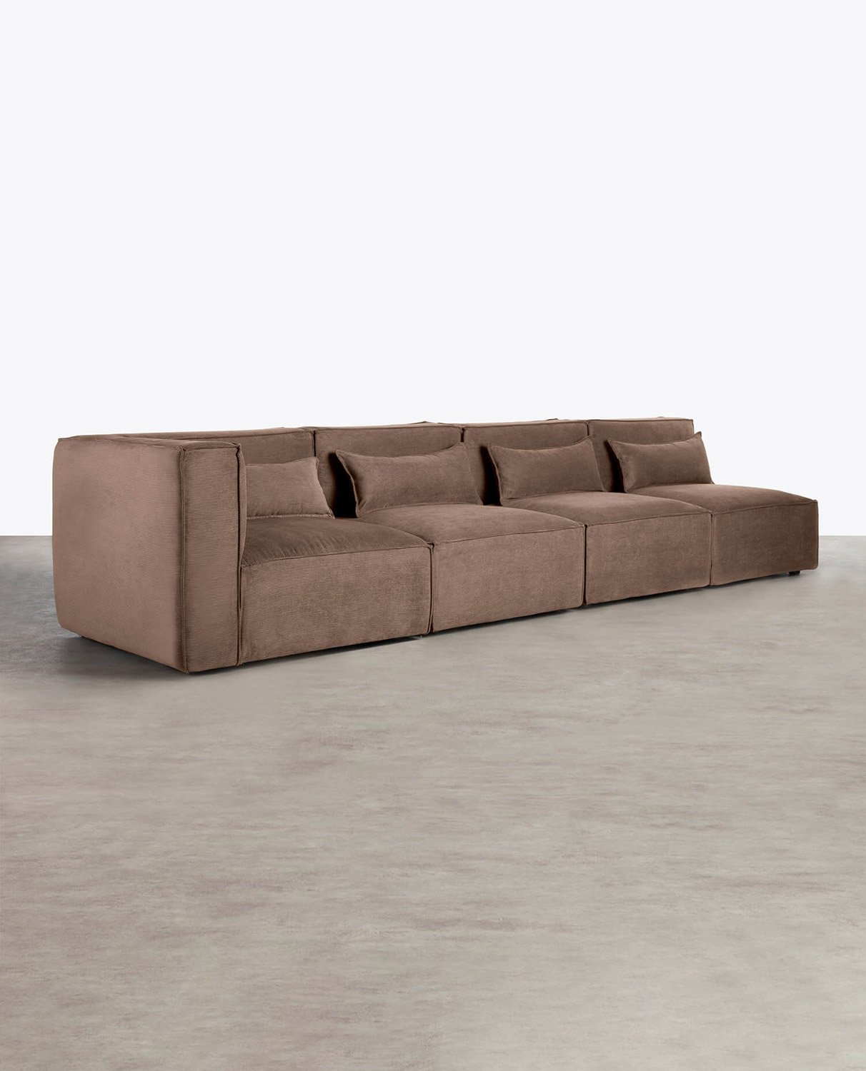 Modulares Sofa 4-Teilig mit 3 Sesseln aus Kord Kilhe, Galeriebild 2