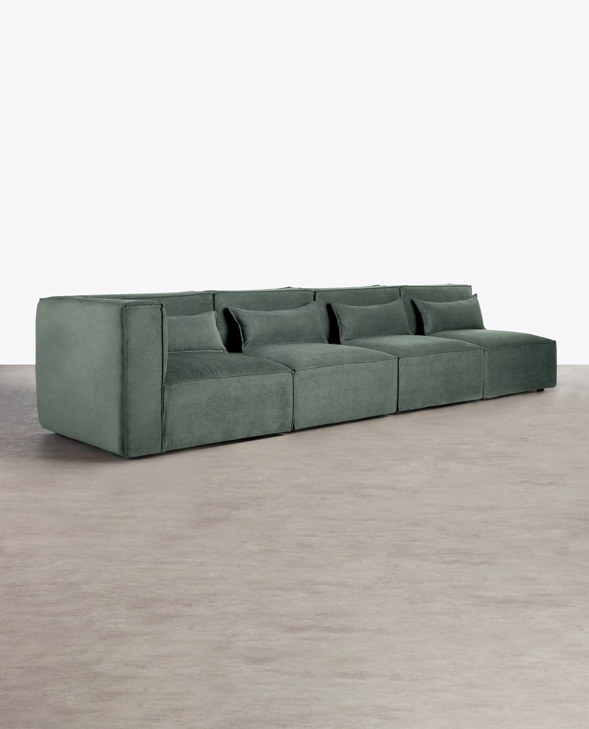 Modulares Sofa 4-Teilig mit 3 Sesseln aus Kord Kilhe, Galeriebild 2