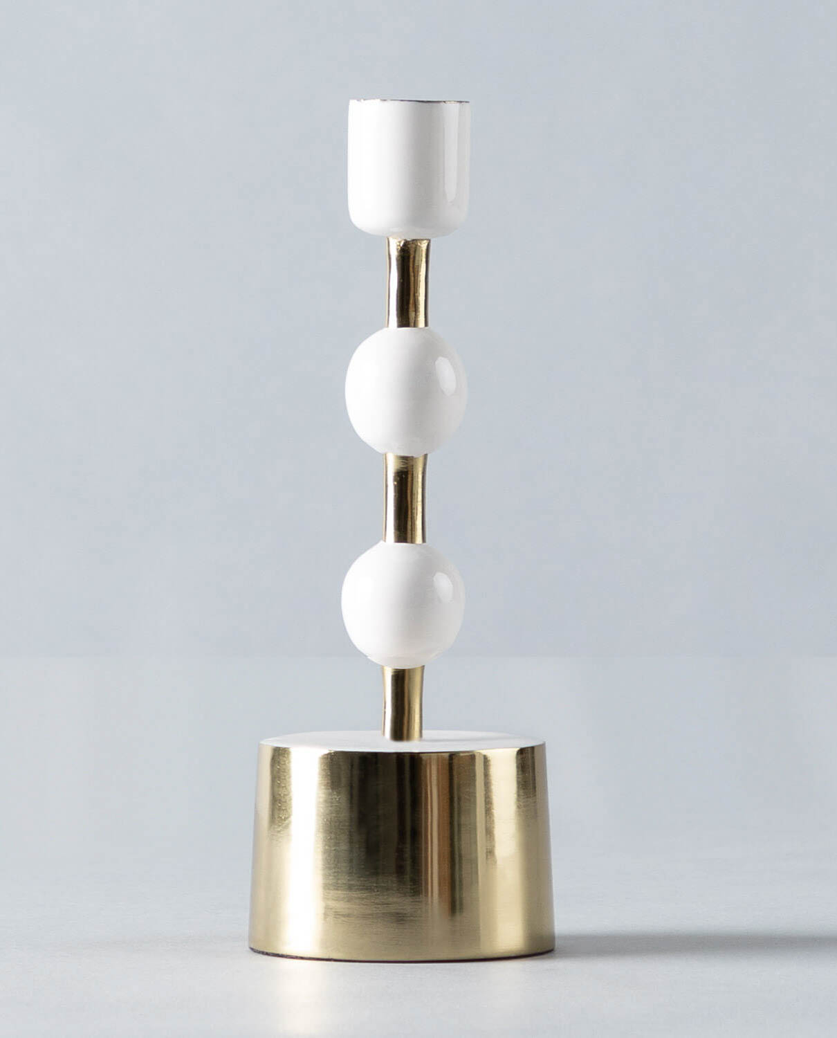 Kerzenständer aus Aluminium (22 cm) Fermi, Galeriebild 1