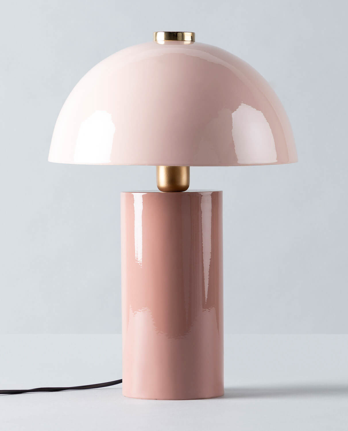 Tischlampe aus Eisen (Ø31 cm) Seta 